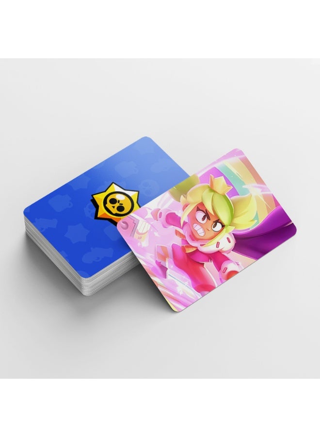92 Cards Brawl Stars Game Collector Card Photo Card Mini Sticker Lomo Card - Image 2